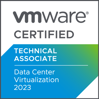 vmWare Technical Associated Data Center Virtualization 2023 Certification.